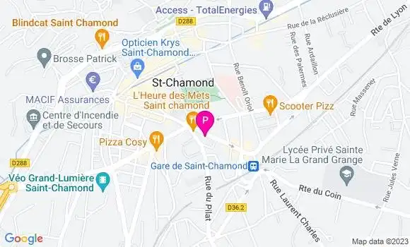Localisation Anne Sophie Perrier