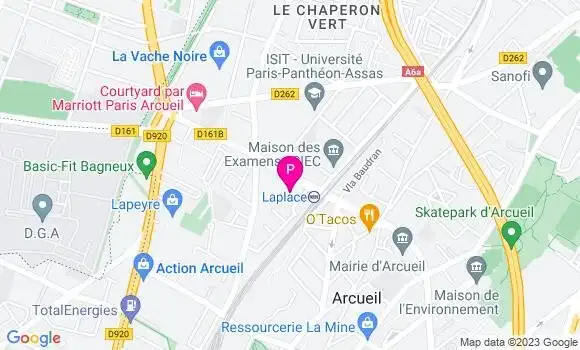 Localisation Nadine Dib