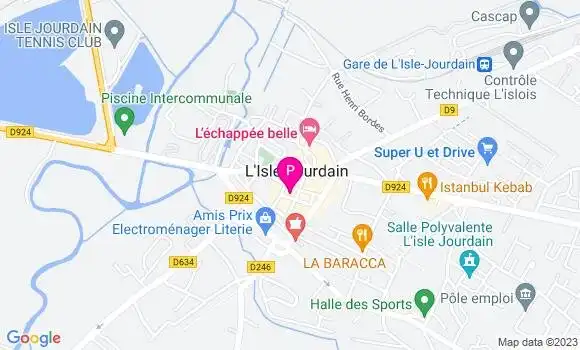 Localisation Geraldine Barraud Bertrand