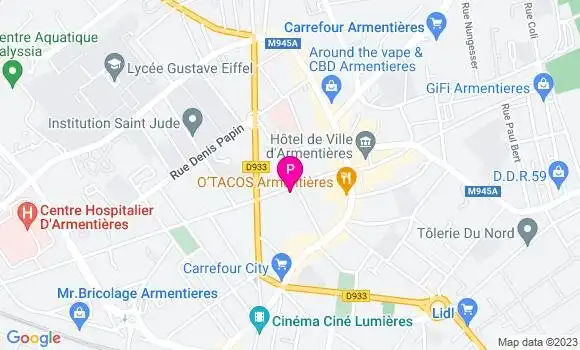 Localisation Emilie Bonnart Lefevre