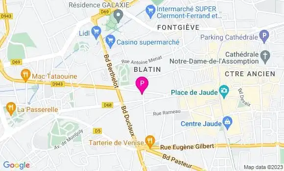 Localisation Melina Cantas