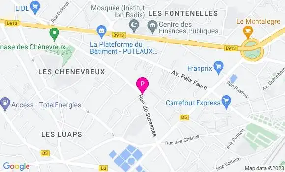 Localisation Sandra Le Coz