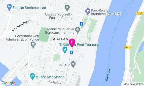 Localisation Oriane Huot