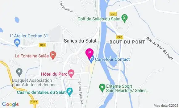 Localisation Amelie Gaillard
