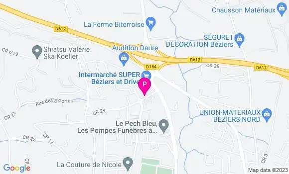 Localisation Laurence Pastourel Mennesson