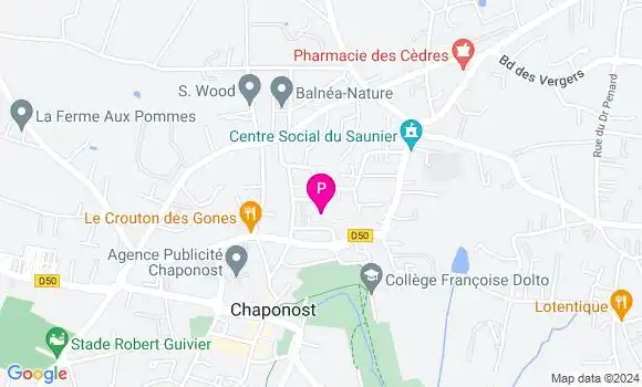 Localisation Ophelie Houdre