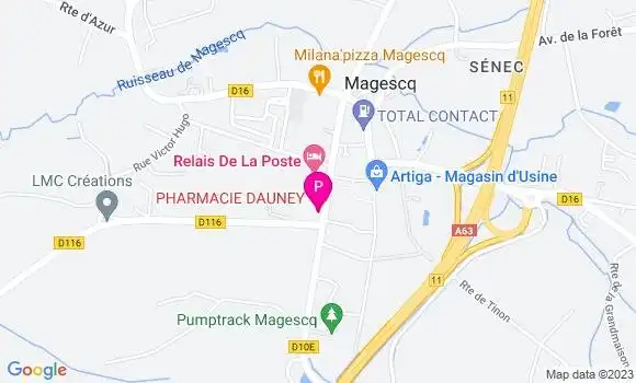 Localisation Guillaume David