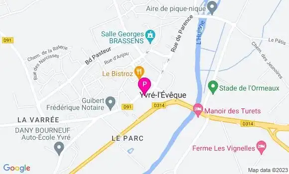 Localisation Sonia Landais Amiard
