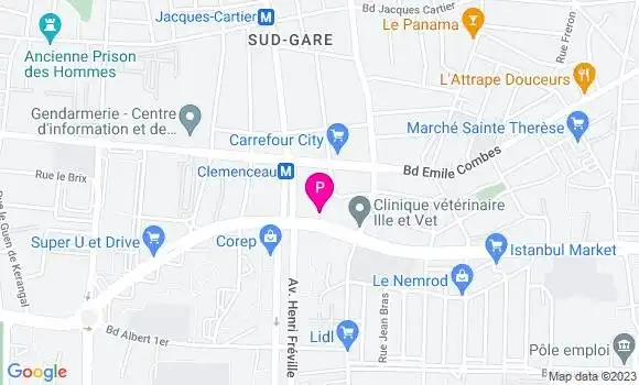 Localisation Honorine Roinson