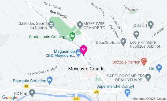 Localisation Julien Bucher