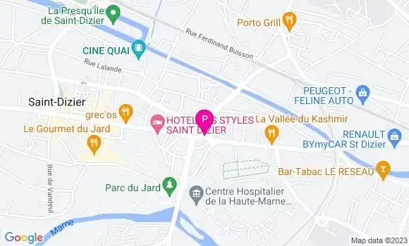 Localisation Carole Fouineteau