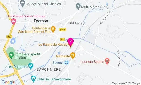 Localisation Marion Naudy