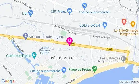 Localisation Solene Vasseur