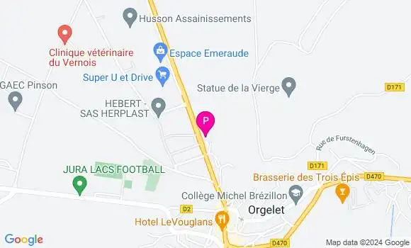 Localisation Claudine Cochu