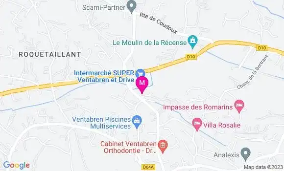 Localisation Capucine Dubost