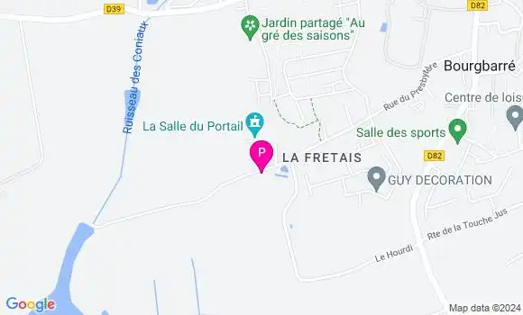 Localisation Salome Prevost