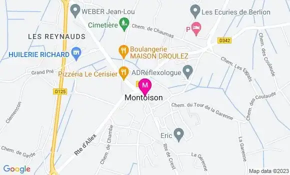 Localisation Sibylle Motais De Narbonne