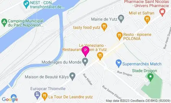 Localisation Carole Cornuez Luxembourg