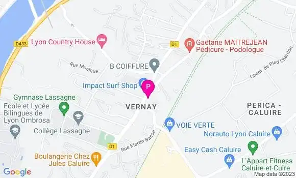 Localisation Eva Ferrand