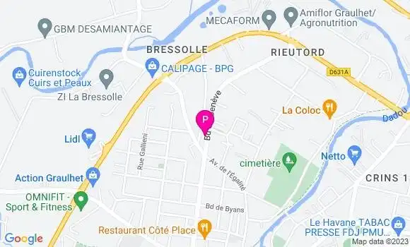 Localisation Sophie Peyre Calmes