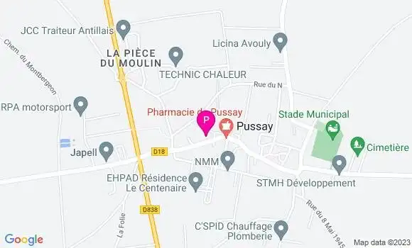 Localisation Adrien Massieux