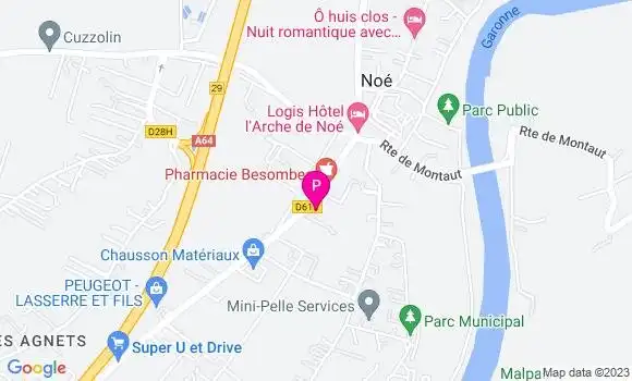 Localisation Marianne Gairot