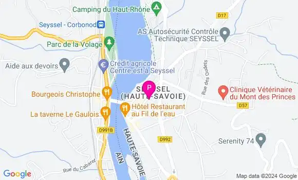 Localisation Oceane Guitard
