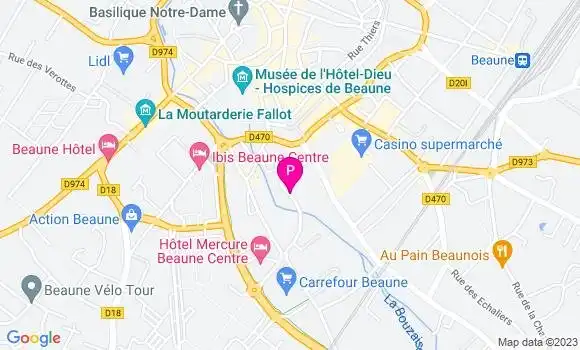 Localisation Camille Gailledrat