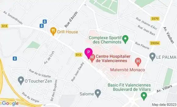 Localisation Denis Claude Bruneau