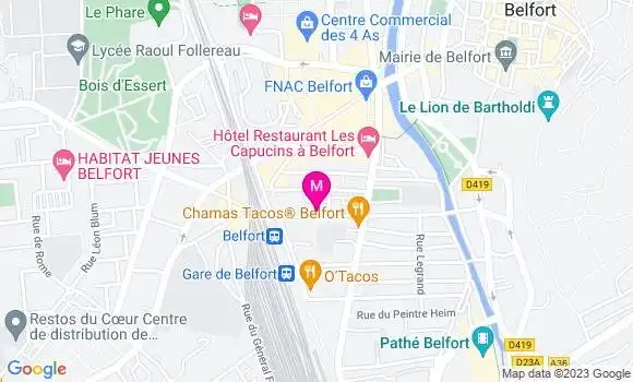 Localisation Pierre Marest