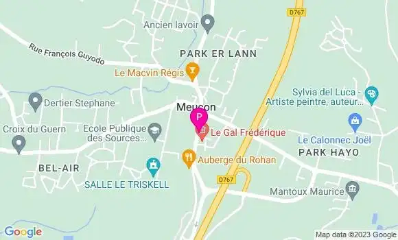Localisation Fanny Bureau Marivin
