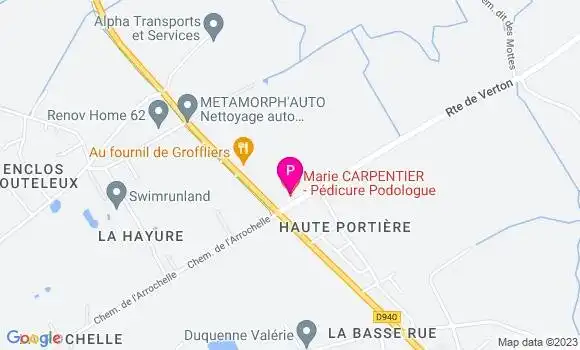 Localisation Audrey Carlier