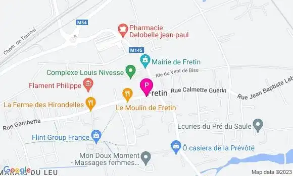 Localisation Dorothee Chretien