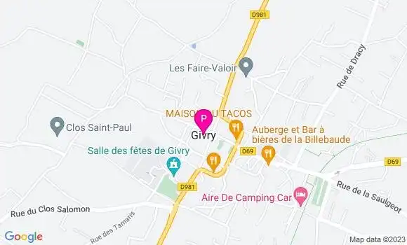 Localisation Marie Dinet