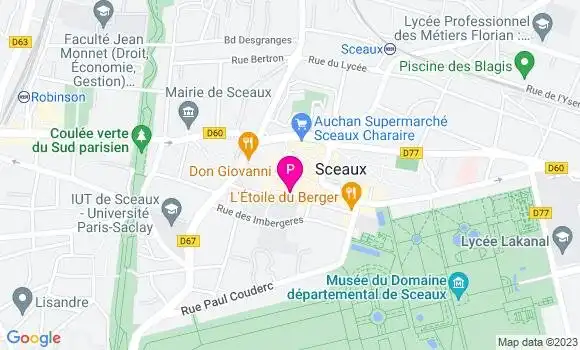 Localisation Aline Blayac