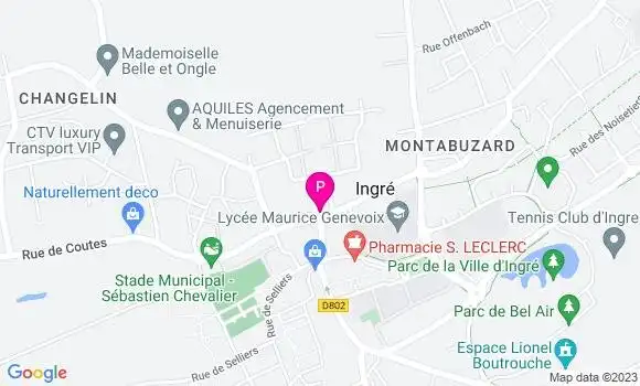 Localisation Cecile Lebrun