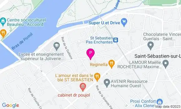 Localisation Claudie Scanvion