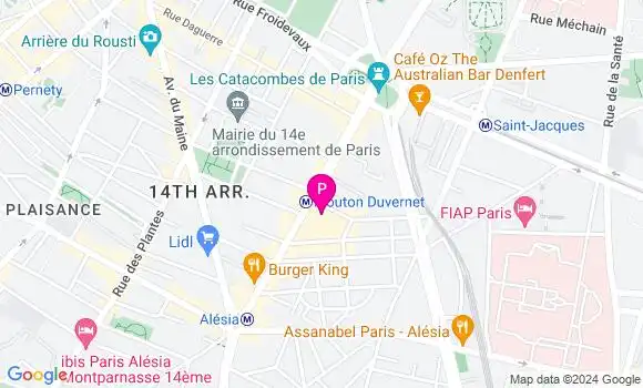 Localisation Louise Motte