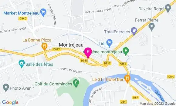 Localisation Clara Lieble