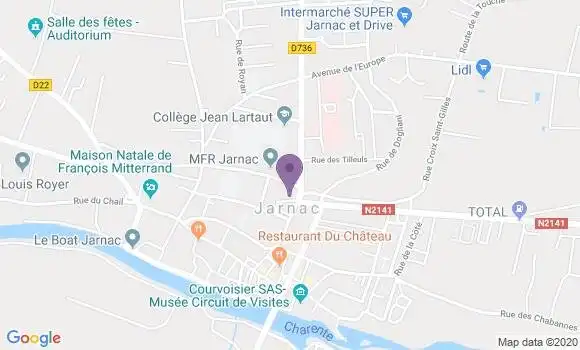 Localisation Laurence Petin