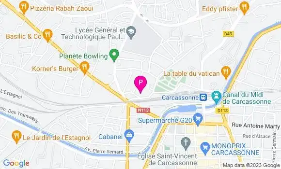 Localisation Fabienne Job