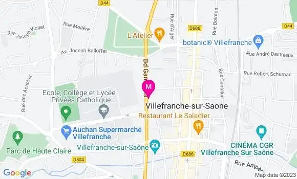 Localisation Vanessa Gerard