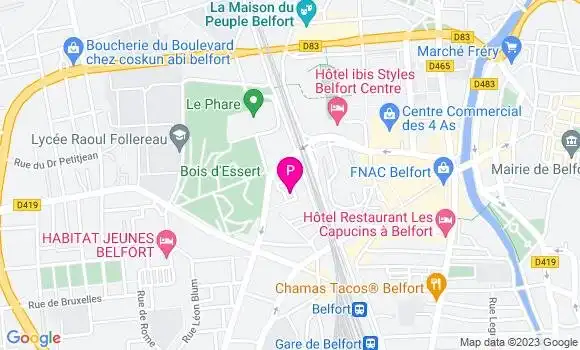 Localisation Anissa Galleze