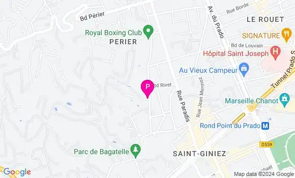 Localisation Agathe Wentzo