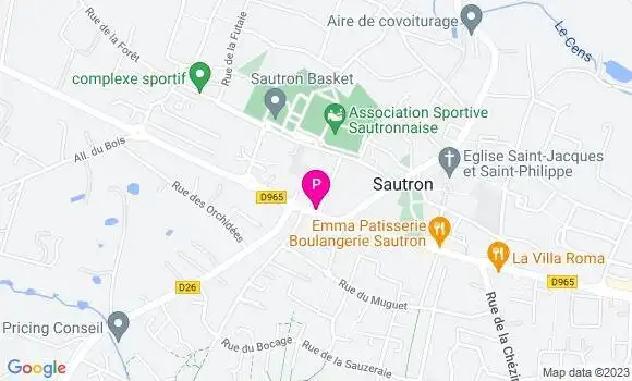 Localisation Valentin Glidic