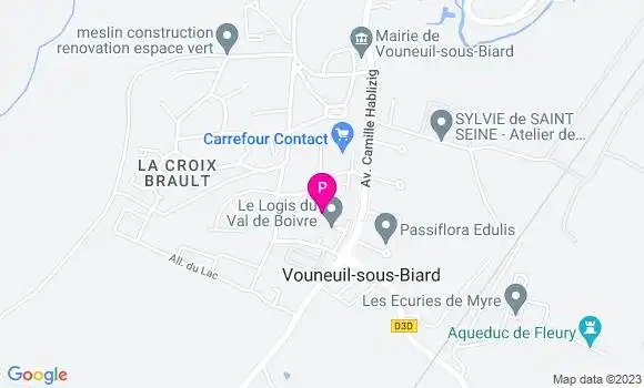 Localisation Benedicte Marchand