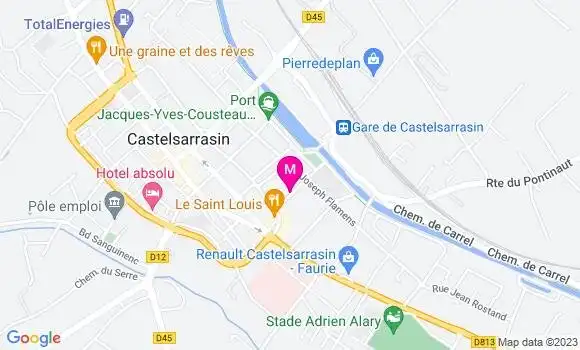 Localisation Marie Pierre Rouzie