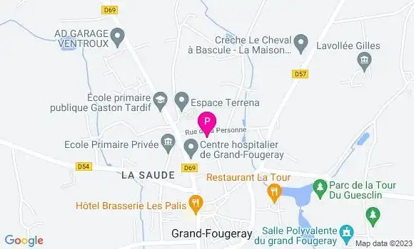 Localisation Pierre Rousseau