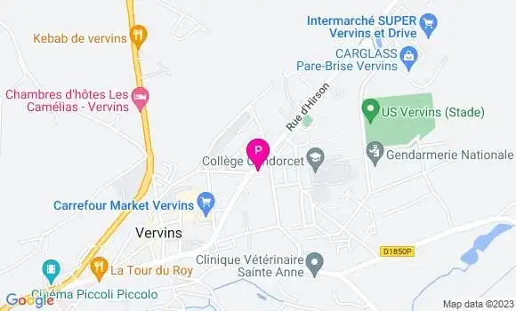 Localisation Capucine Noiron