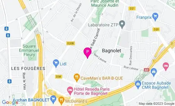 Localisation Noemie Moatti